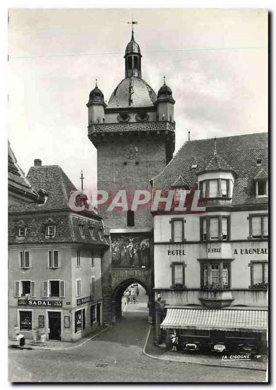 Modern Postcard Selestat Bas Rhin Clock Tower