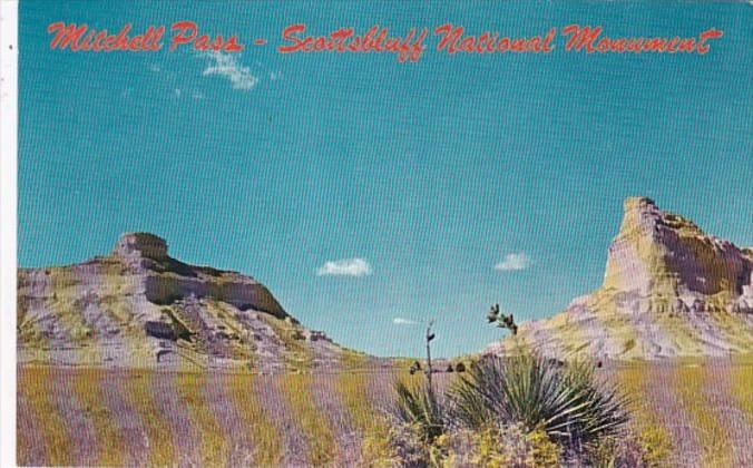 Nebraska Mitchell Pass Looking West Scottsbluff National Monument