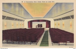 SANDUSKY, Ohio, 1930-40s; A Convention Hall, Cedar Point on Lake Erie