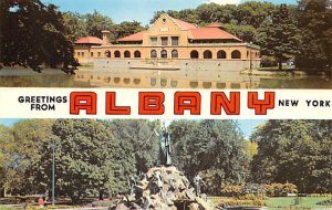 Greetings From Washington Park - Albany, New York NY