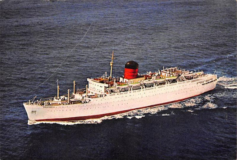 Franconia Cunard Line Ship 1971 