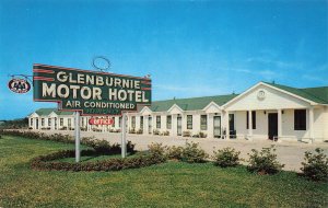 Woodville MS Glenburnie Motel Postcard