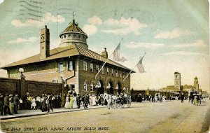 MA - Revere Beach. State Bath House