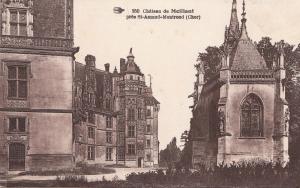 BF11373 st amand montrond  chateau de meillant france front/back image