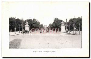 Paris Old Postcard champs Elysees