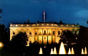 Washington D C The White House At Night