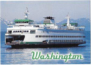 Washington State Ferry the M V Puyallup Puget Sound Washington 4 by 6