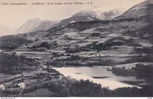 DAUPHINE, Isere, France, 1900-1910s; Laffrey, Les Lacs Et Les Villas