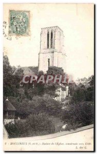 Old Postcard Moulineux Ruins of the church built around 1520