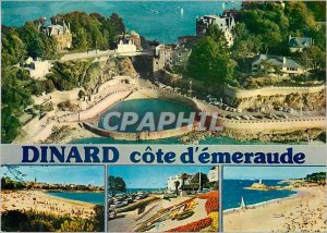 Postcard Modern Dinard Cote Emerald L I and Va Beach The Prioress of St Enoga...