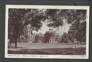 1942 Post Card Ithica NY Sibley College Cornell University