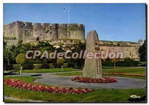 Modern Postcard Brest Part Du Chateau And The Monument