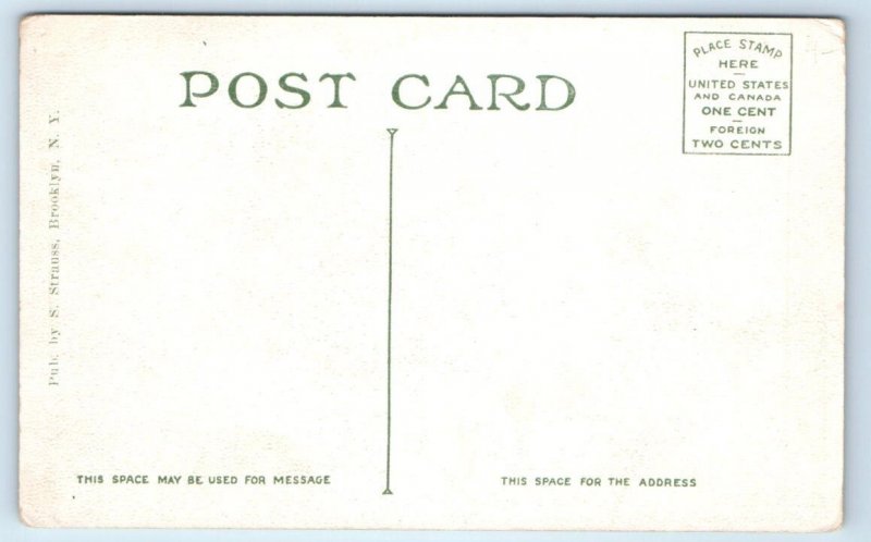 PERTH AMBOY, NJ New Jersey ~ RAILROAD DEPOT ~ c1910s Middlesex County Postcard