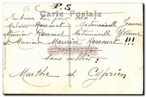 Old Postcard Epinal Saint Maurice Church The Belfry