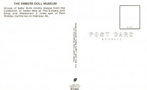 ​Vintage Postcard The Embers Doll Museum Group Of Baby Dolls Bisque Collections