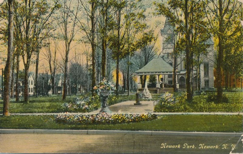 Newark NY, New York - Newark Park - pm 1912 - DB