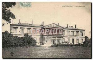 Old Postcard Chateauroux La Prefecture