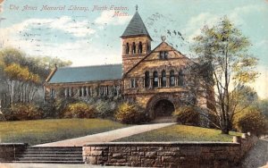 The Ames Memorial Library in North Easton, Massachusetts