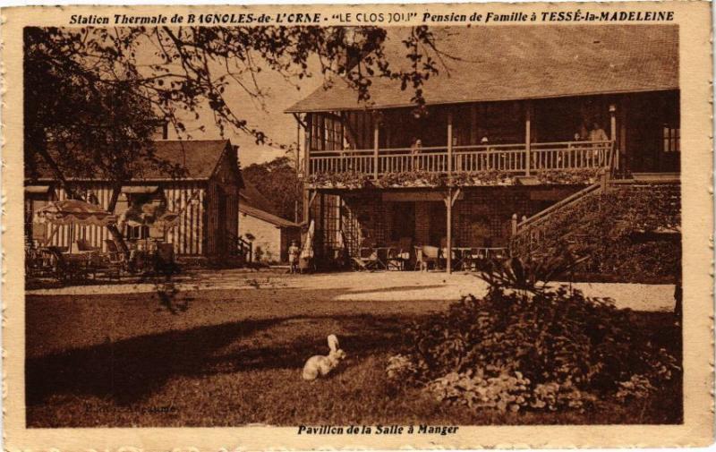 CPA TESSÉ-la-MADELEINE - Pension de famille (195265)