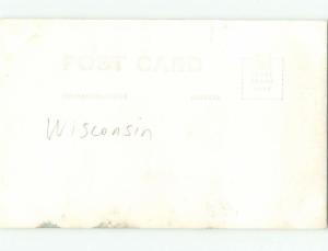 Pre-1950 rppc NICE VIEW Lacrosse To Camp Mccoy Wisconsin WI i9987