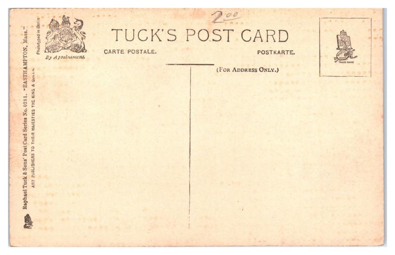 Early 1900s Williston Seminary, Easthampton, MA Postcard