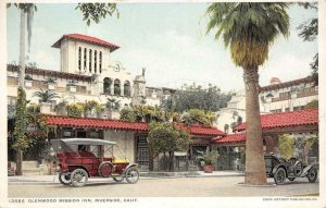 GLENWOOD MISSION INN Riverside, CA Old Cars c1920s Vintage Postcard