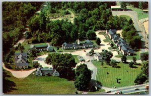 Sturbridge Massachusetts 1950s Postcard Liberty Cap Motel