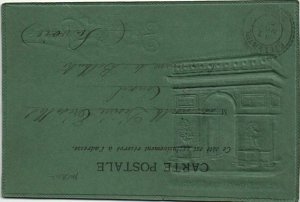 CPA PARIS Arc de Triomphe EMBOSSED (16829)