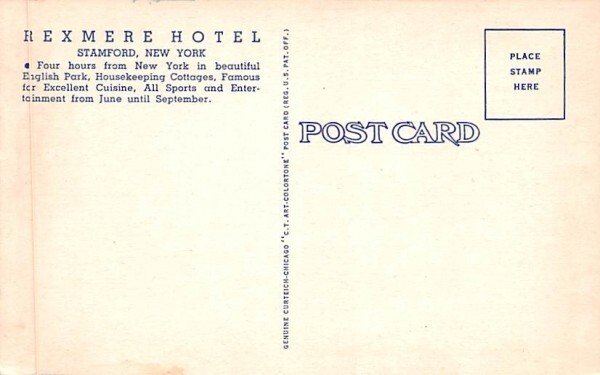 Rexmere Hotel in Stamford, New York