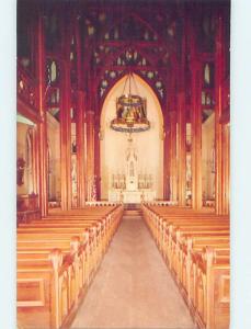 Unused Pre-1980 CHURCH SCENE Virginia City Nevada NV A7692