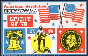 American Revolution Bicentennial - Spirit of '76 200th Anniversary - Chrome