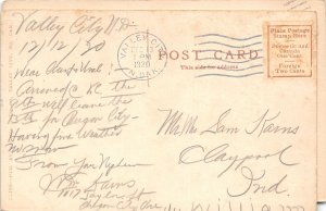 G49/ Enderlin North Dakota Postcard 1908 Greetings from Enderlin 