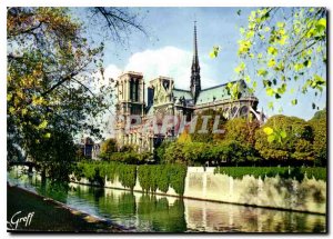 Modern Postcard Paris Notre Dame