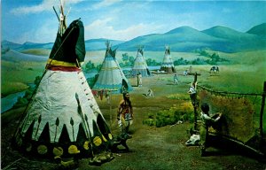 Connecticut, Stamford - Indians Of The Plains Diorama - [CT-105]