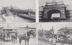 Boating Pool Southend On Sea Essex 4x Postcard s