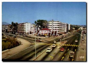 Modern Postcard Reflections of the French Riviera Cagnes sur Mer M Boulevard ...