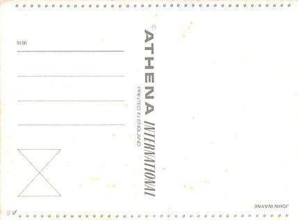 John Wayne Movie Poster  