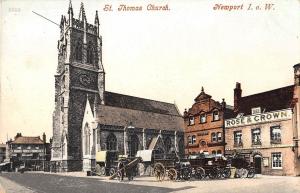 BR99558 st thomas church newport isle of wight chariot  uk