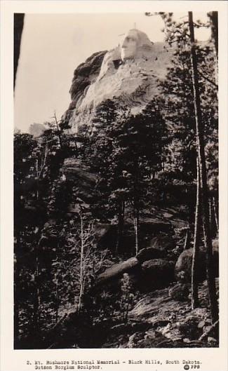 South Dakota Mount Rushmore National Memorial Real Photo