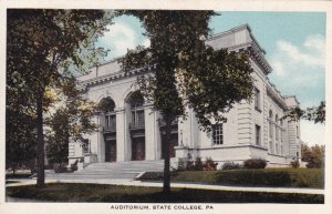 STATE COLLEGE, Pennsylvania, 1900-1910s; Auditorium