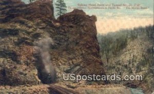 Sphinx Head Rock - Moffat Road, Colorado CO Postcard