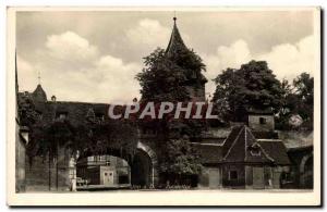 Old Postcard Ulm D Zundeltor