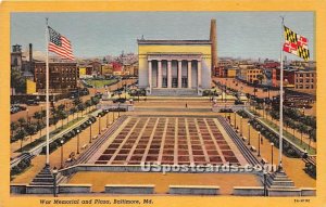 War Memorial & Plaza - Baltimore, Maryland MD  