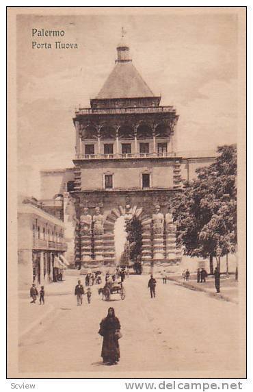 Porta Nuova, Palermo (Sicily), Italy, 1910-1920s