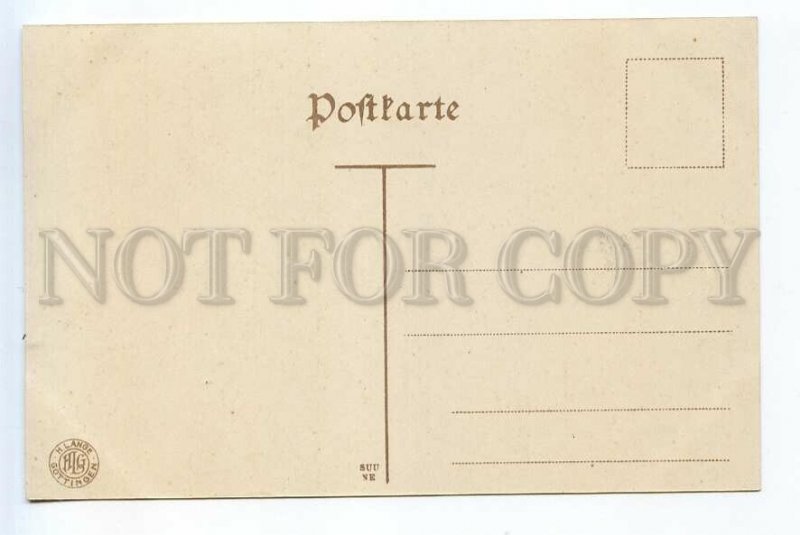 520486 GERMANY Gottingen Main post office Vintage postcard