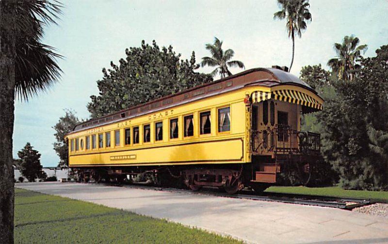 Henry Morrison Flagler Museum The Rambler,1886 Private Railroad Car Palm Beac...