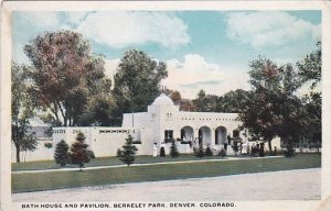 Colorado Denver Bath House and Pavilion Berkeley Park