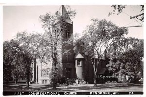 First Congregational Church - Menomonie, Wisconsin WI  