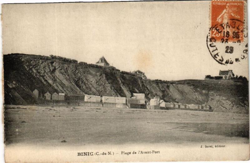 CPA BINIC - Plage de l'Avant-Port (243495)