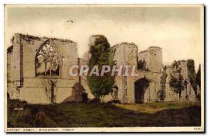 Postcard Old Abbey Richmond East Yorks